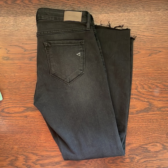 HIDDEN size 27 black jeans with floral embroidery - Picture 4 of 4